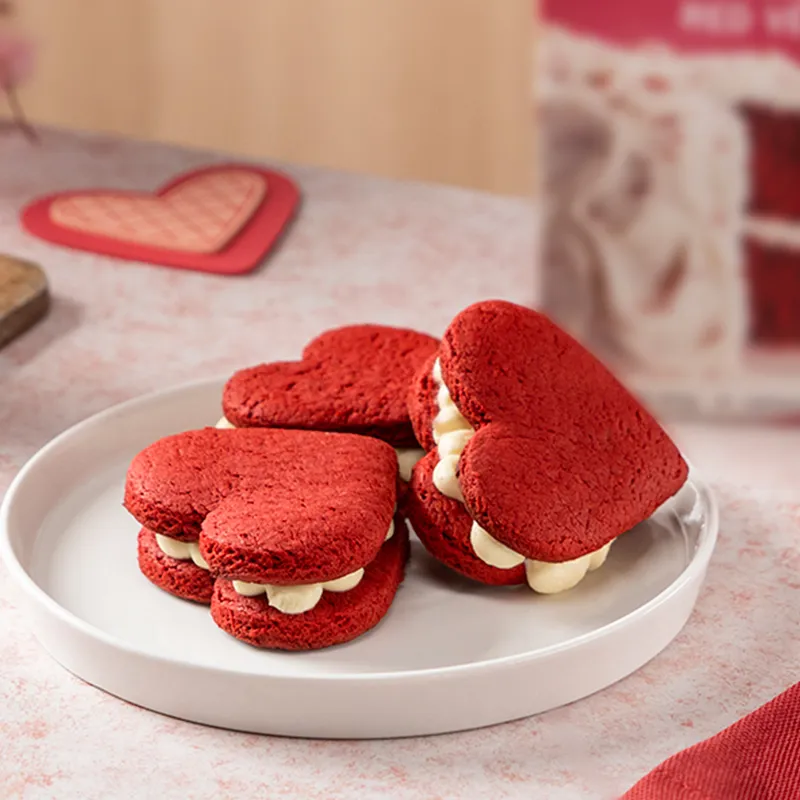 Galletas Rellenas con Crema Pastelera