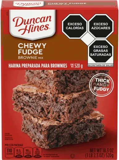 Producto - Brownie Chewy Fudge